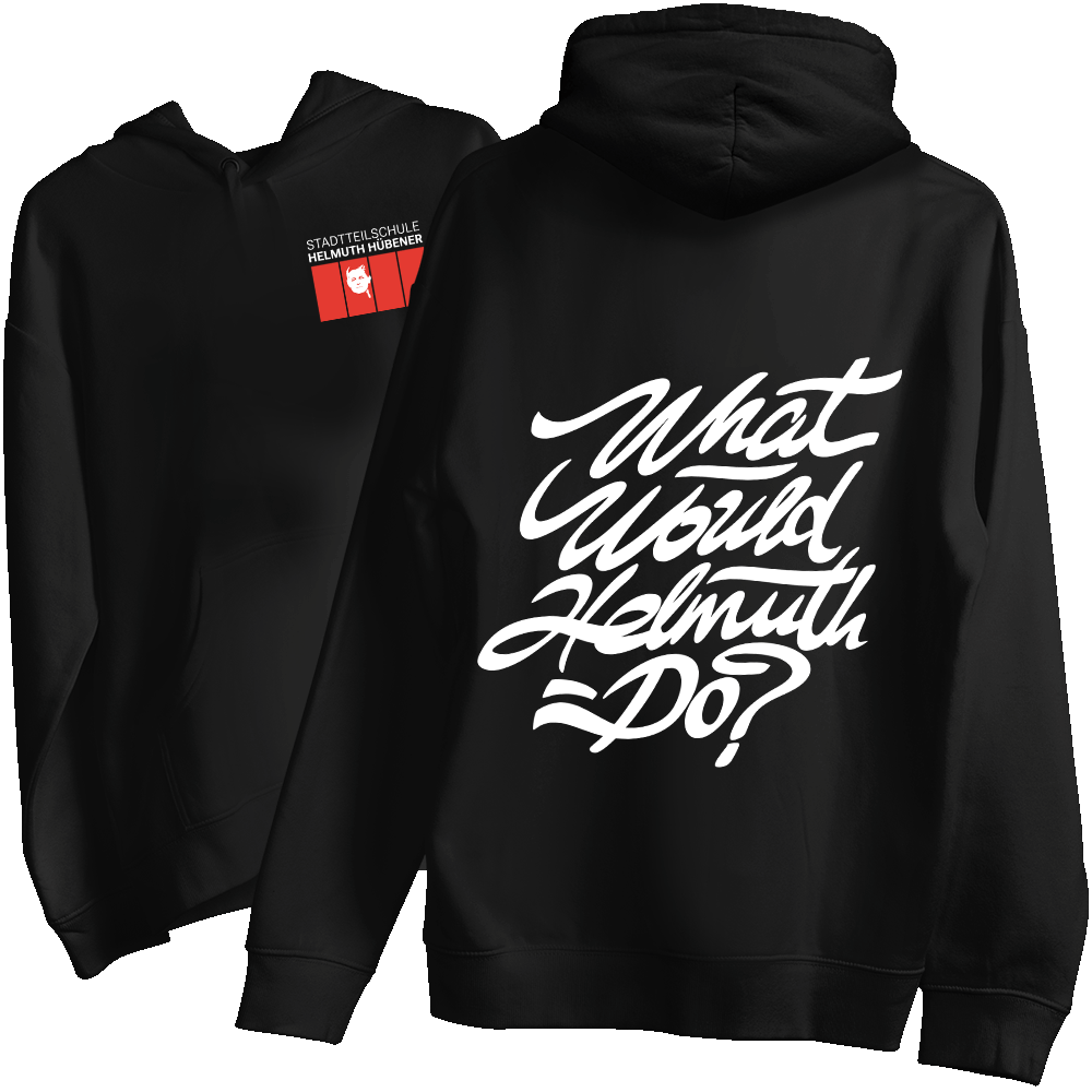 26.3.1 STADTTEILSCHULE HH DRUCK WEISS Strickwaren, Pullover, Sweatshirt, Kapuzenpulli, Kapuze